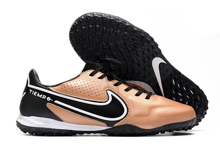 Nike React Tiempo Legend 9 Pro TF - Marron noir
